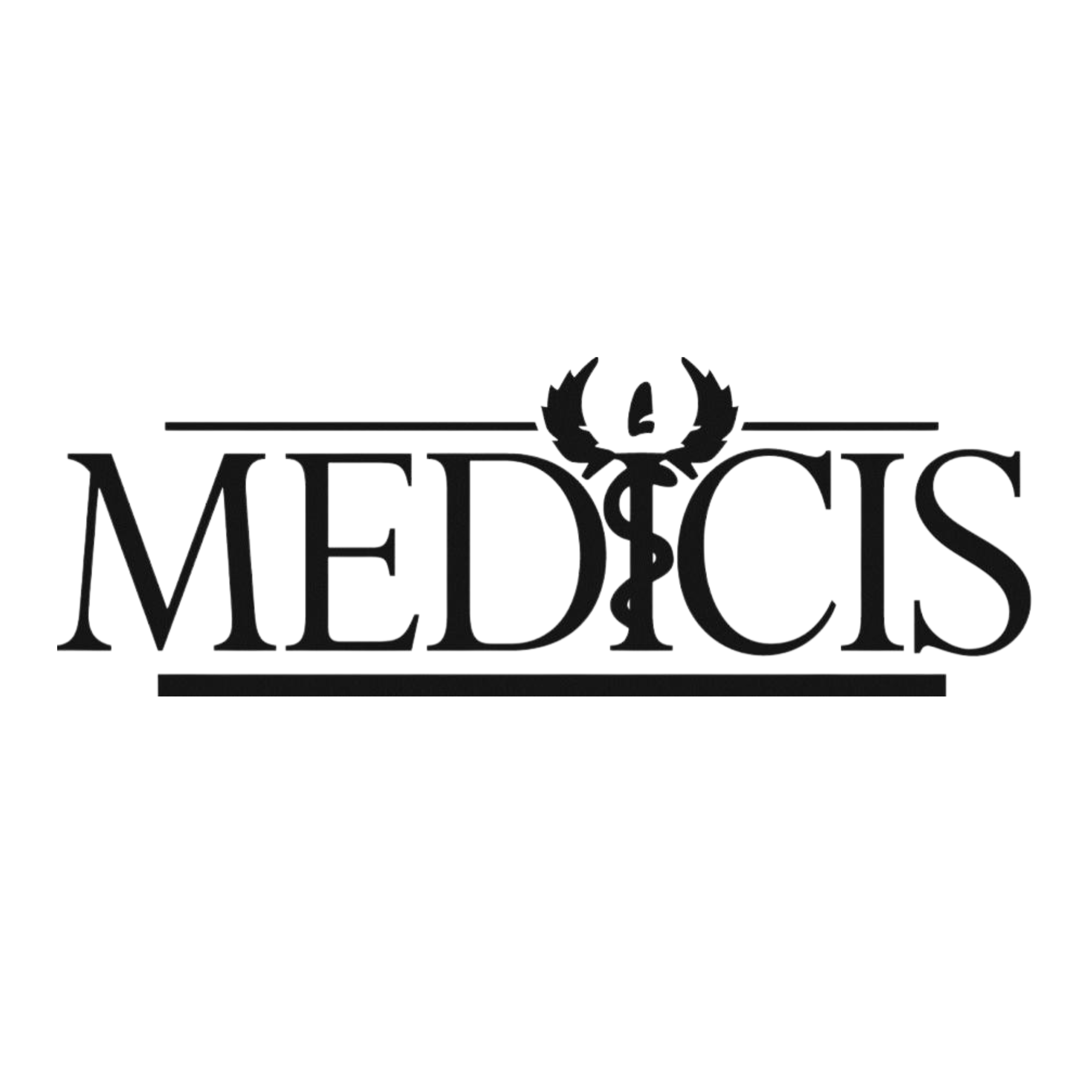 Medicis logo, representing past sales and clinical training experience by Heddy’s founders in the medical aesthetics industry.