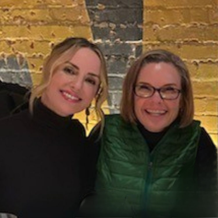 Founder Dierdre Slavin and Dr. Wendi Harper Lonabough in 2022—smiling outside during the early days of what would become Heddy. Their long-standing friendship and shared vision for medical aesthetics laid the foundation for a modernized, in-practice training company focused on outcomes over industry politics.