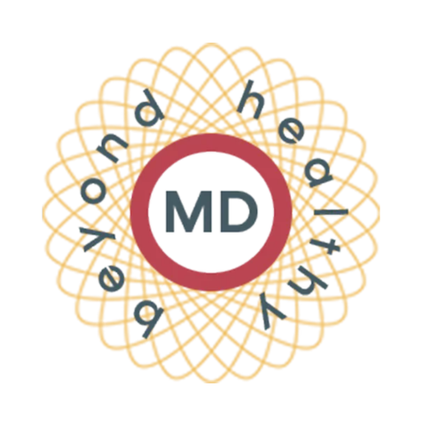 Beyond Healthy MD logo – practice launch, training, and consulting by Heddy