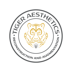 Tiger Aesthetics logo, representing past clinical training collaborations with Heddy’s founders in the medical aesthetics industry.